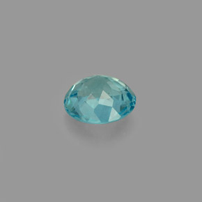 Apatita Azul claro Natural 0.63ct, Corte Redondo, VVS-VS