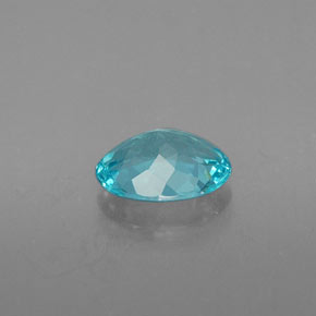 Apatita Azul claro Natural 0.65ct, Corte Oval, VS