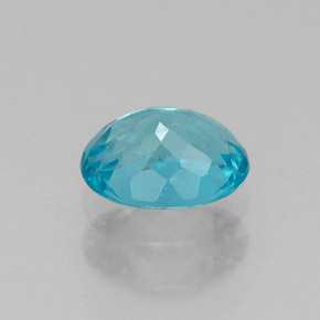 Apatita Azul claro Natural 0.54ct, Corte Oval, VS-SI