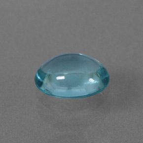 Apatita Azul claro Natural 0.67ct, Corte Oval, Transparente