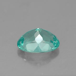 Apatita verde natural 1,54ct, corte oval, VS
