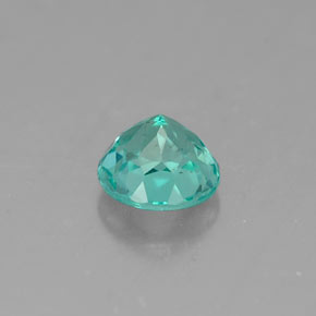 Apatita verde natural 0,67ct, corte redondo, VS