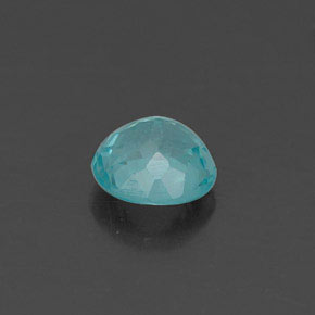 Apatita verde natural 0,43ct, corte redondo, VS