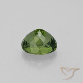 Apatita verde natural 4,92ct, corte oval, VS