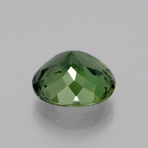 Apatita verde natural 6,01ct, corte oval, VVS-VS