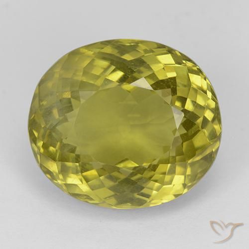 Apatita Milho amarelo Natural 11.38ct, oval, VS