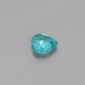Apatita verde natural 1,02ct, formato de coração, VS-SI