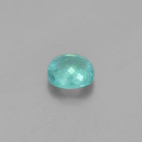 Apatita verde natural 1,55ct, almofada cortada, VS-SI