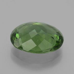 Apatita verde natural 4,49ct, corte oval, VS-SI