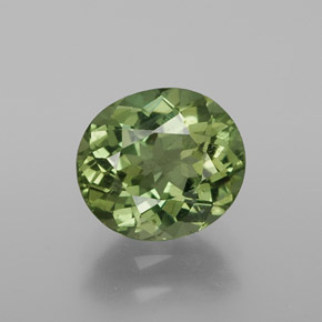 Apatita verde natural 1,80ct, corte oval, VS