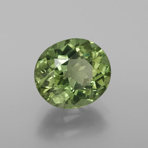 Apatita verde natural 1,80ct, corte oval, VS