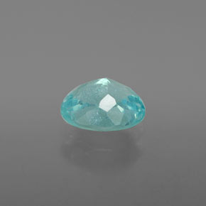 Apatita azul natural 1,70ct, corte oval, VS