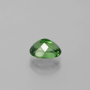 Apatita verde natural 1,69ct, corte oval, VVS-VS