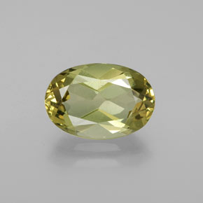 Apatita Luz verde Natural 3.79ct, Corte Oval, VS-SI