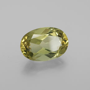Apatita Luz verde Natural 3.79ct, Corte Oval, VS-SI