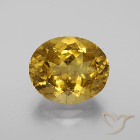 7.36ct Natural Dourado acastanhado Apatita, oval, VS-SI