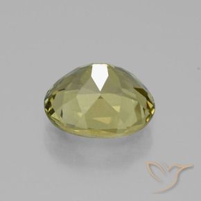 Apatita Amarelo esverdeado Natural 3.14ct, oval, VVS-VS