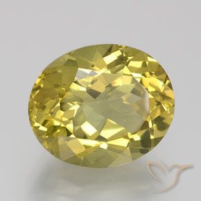 Apatita Amarelo acastanhado Natural 6.53ct, oval, VS