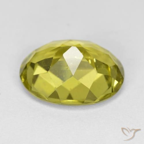 Apatita Luz amarela Natural 7.19ct, oval, VS