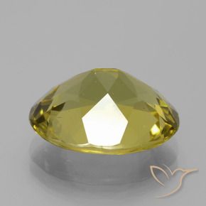 Apatita amarelo médio Natural 8.34ct, oval, VS
