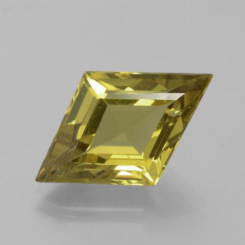 Apatita amarelo natural 6,89ct, forma extravagante, VS