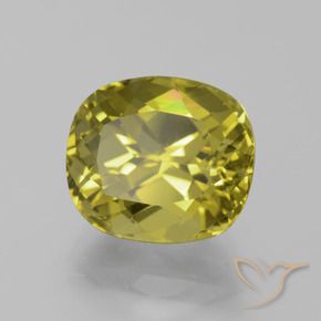 Apatita Amarelo acastanhado Natural 7.26ct, Almofada, VVS-VS
