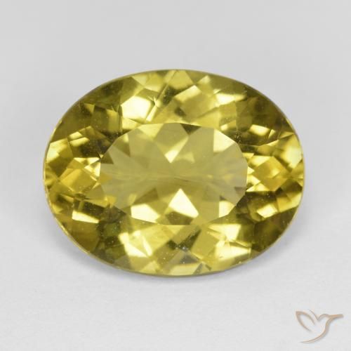 7.06ct Natural Amarelo acastanhado Apatita, oval, VS