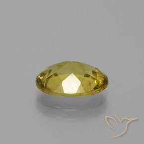 Apatita amarelo natural 2,76ct, corte oval, SI