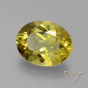 Apatita Amarelo acastanhado Natural 6.66ct, oval, VS