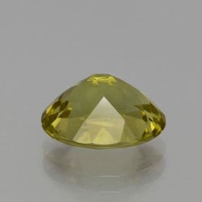 Apatita verde natural 3,42ct, corte oval, VS-SI