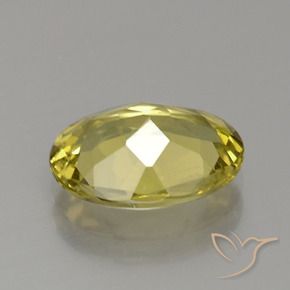 Apatita Amarelo claro médio Natural 2.91ct, oval, VS