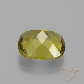 Apatita ouro médio Natural 5.57ct, Almofada, VS