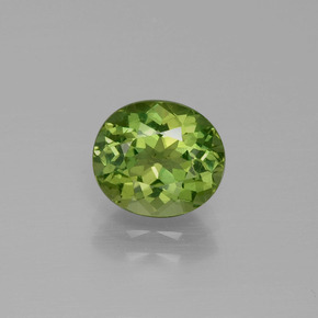 Apatita verde natural 1,80ct, corte oval, VS