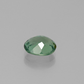 Apatita verde natural 1,64ct, corte oval, VVS-VS