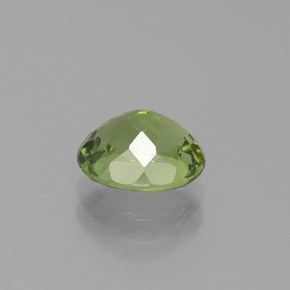 Apatita verde natural 1,42ct, corte oval, VVS-VS