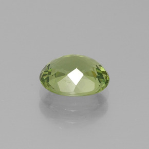 Apatita verde natural 1,65ct, corte oval, VVS