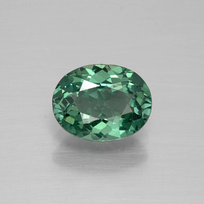 Apatita Verde Natural 1.37ct, Corte Oval, VS