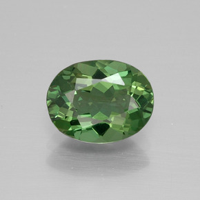 Apatita Verde Natural 1.89ct, Corte Oval, VVS-VS