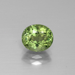 Apatita Verde Natural 1.26ct, Corte Oval, VS