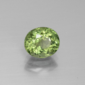 Apatita Verde Natural 1.26ct, Corte Oval, VS