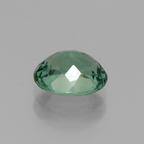 Apatita verde natural 1,36ct, corte oval, VVS-VS