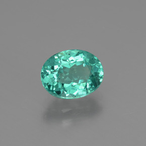 Apatita Verde Natural 1.47ct, Corte Oval, VS