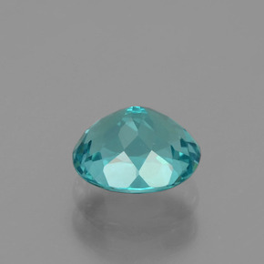 Apatita verde natural 1,37ct, corte oval, VS