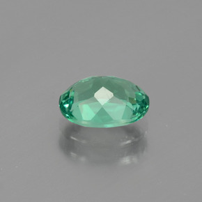 Apatita verde natural 1,47ct, corte oval, VVS-VS