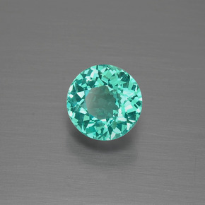 Apatita Verde Natural 0.86ct, Corte Redondo, VS