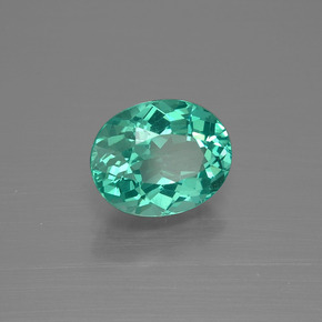 Apatita Verde Natural 1.98ct, Corte Oval, VS