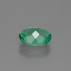 Apatita verde natural 1,35ct, corte oval, VS