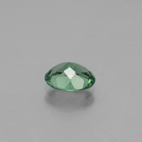Apatita verde natural 1,18ct, corte oval, VVS-VS