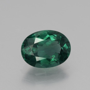 Apatita Azul verde Natural 1.33ct, Corte Oval, VS