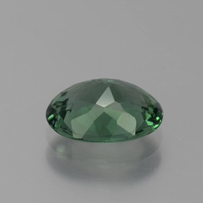 Apatita verde natural 1,62ct, corte oval, VS